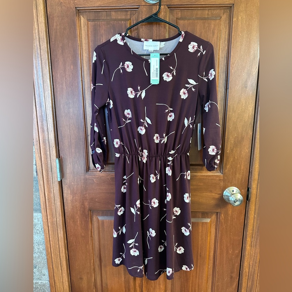 Stitch Fix- French Grey
Murphy Brushed Knit Dress
Dark Purple - XS